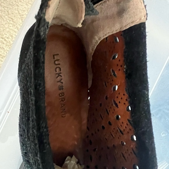 Ladies Suede Ankle Boots - Picture 5 of 6